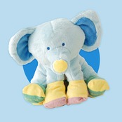 bi25 ゾウのくつ下 ピーピー音のおもちゃ